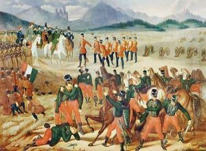 The Defeat of the Hungarian Rebels at Vilgos on 13th August 1849 by Klinovszki