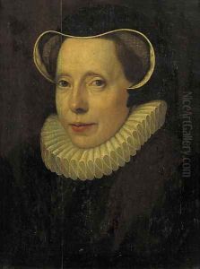 Portrait of a lady by Willem Adriaensz Key