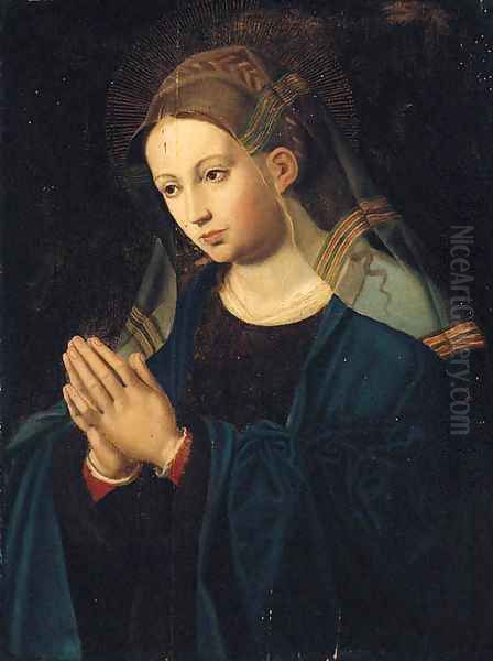 The Virgin at prayer - view 1