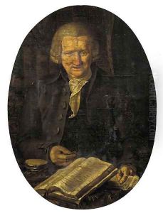 Portrait of a gentleman, aged 74 by Willem Bartel Van Der Kooi