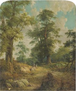 A Day In The Country by Thomas Creswick