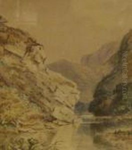 Valley Stream by Thomas Creswick