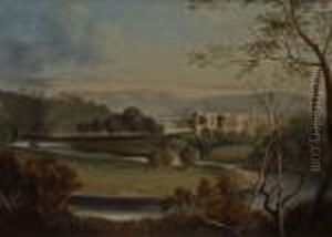 Boltons Abbey (see Information Verso) by Thomas Creswick