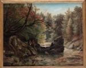 Fiskare Vid An by Thomas Creswick