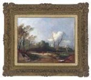 The Path Through The Wood by Thomas Creswick