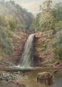 A Glade In Derbyshire by Thomas Creswick