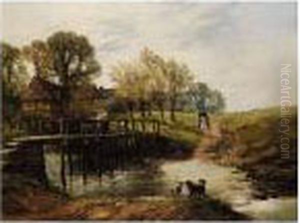 Crossing The Brook - view 1