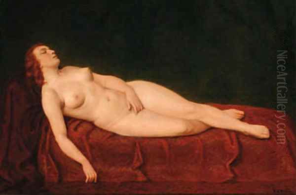 A reclining nude - view 1