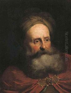 A bearded man by Salomon Koninck