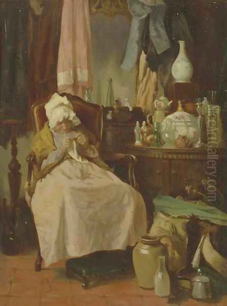 La marchande de bric-a-brac - view 1