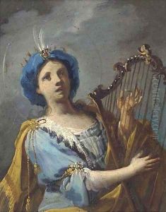 Saint Cecilia by Anton Kern