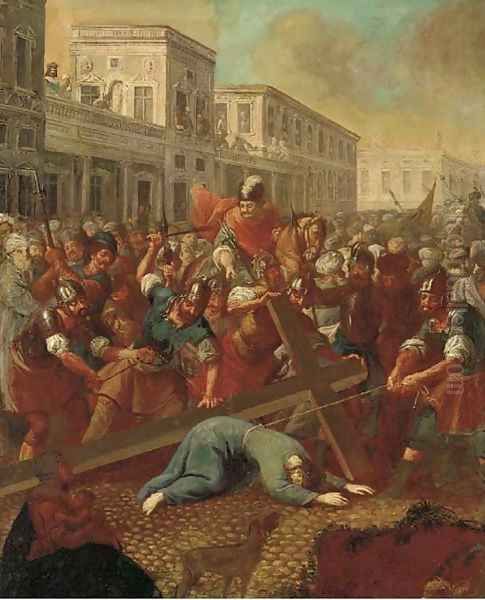 Christ on the Road to Calvary - view 1