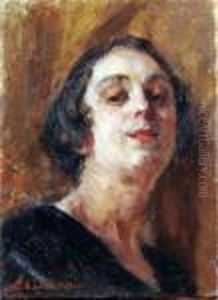 Volto Di Donna by Luigi Crisconio