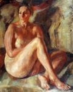 Grande Nudo Accoccolato by Luigi Crisconio