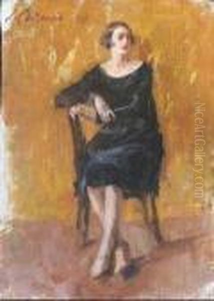 Interno Con Figura - view 1