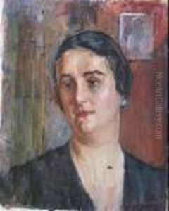 Volto Di Ragazza by Luigi Crisconio