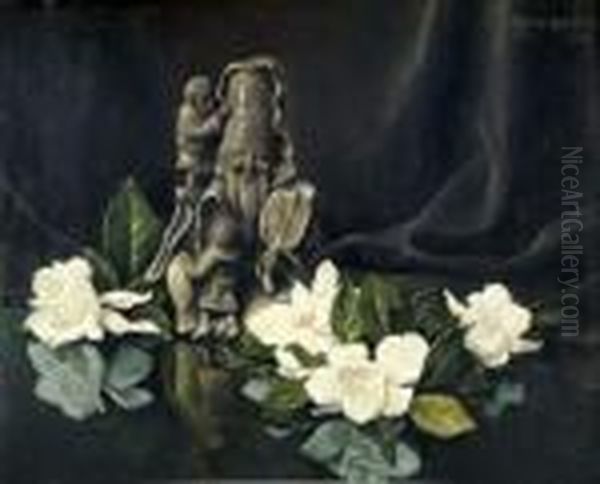 Nature Morte A La Pipe Et Aux Gardenias - view 1