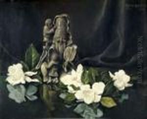 Nature Morte A La Pipe Et Aux Gardenias by Bruno Croatto