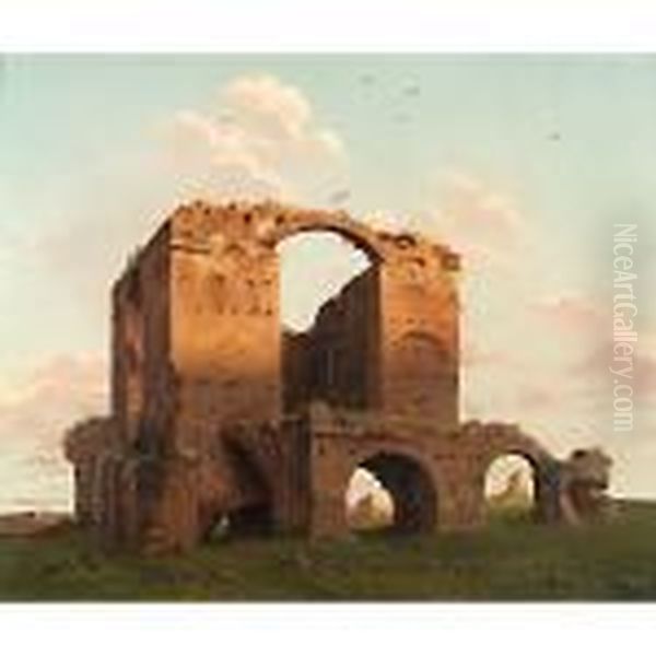 Ruderi Nella Campagna Romana - view 1