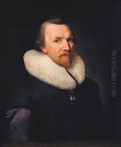Portrait of a gentleman by Thomas De Keyser