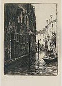 Canale A Venezia by Bruno Croatto