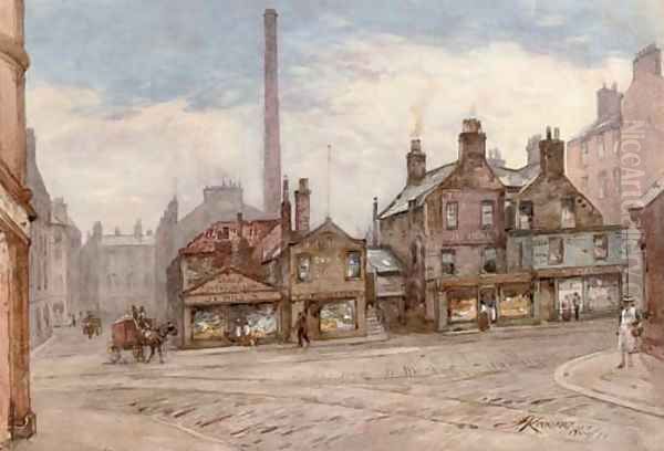 The grass market, Edinburgh - view 1