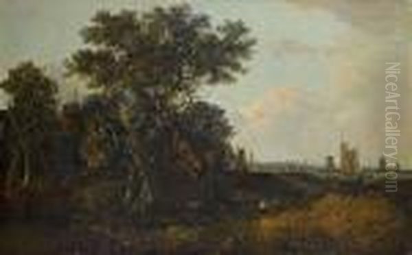 Hollandische Kustenlandschaft Mit Gehoft - view 1