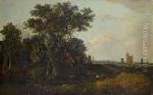Hollandische Kustenlandschaft Mit Gehoft by John Crome