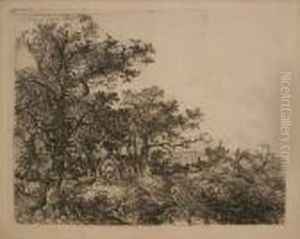 Hall Moor Road, Near Hingham by John Crome