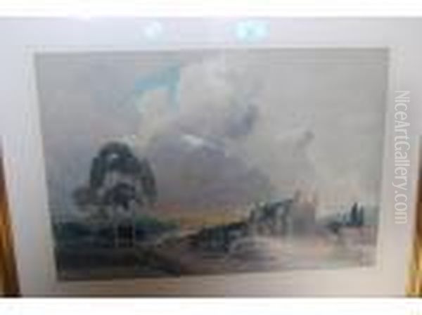 View Of Houses On A Lane In A Landscape - view 1