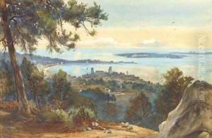 Cannes from Mont-Chevalier by James Scott Kinnear
