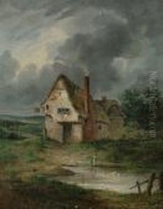 A Country Inn. by John Crome