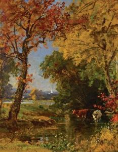 Autumn Scene by Jasper Francis Cropsey