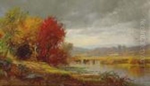 October by Jasper Francis Cropsey