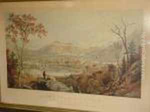 American Autumn, Starucca Valley, Erie Road by Jasper Francis Cropsey