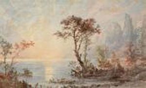 Under The Palisades by Jasper Francis Cropsey