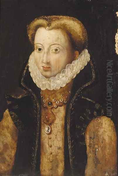 Portrait of a lady by Cornelis Ketel