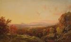 Extensive Autumn Vista With Cattle Extensive Autumn Vista With Cattle