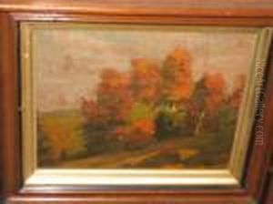 Autumn Landscape by Jasper Francis Cropsey