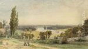 Richmond Hill In 1862 by Jasper Francis Cropsey