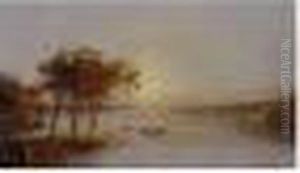 Signed J.f. Cropsey And Dated 1871, L.r. by Jasper Francis Cropsey