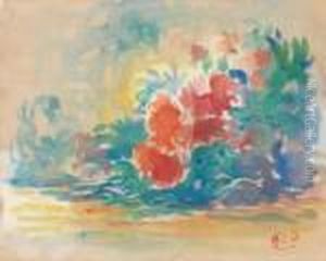 Buisson De Fleurs by Henri Edmond Cross