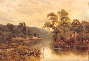On The Thames Near Cookham by Wiggs Kinnaird
