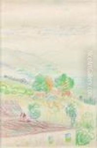 Paysage De Provence by Henri Edmond Cross