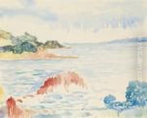 Rochers Au Trayas by Henri Edmond Cross