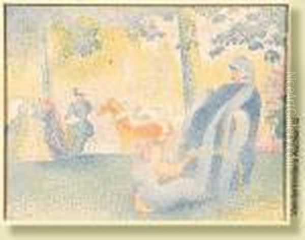 Au Bois De Boulogne - view 1