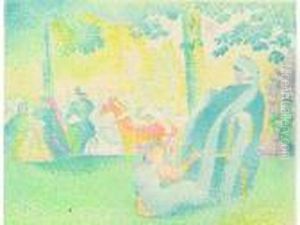 Vers 1895. by Henri Edmond Cross