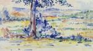 Landscape. by Henri Edmond Cross