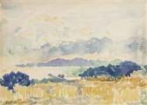 Nuages Sur Le Lavandou by Henri Edmond Cross