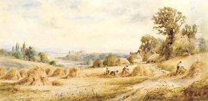 Near Arundel, Sussex by Henry John Kinniard